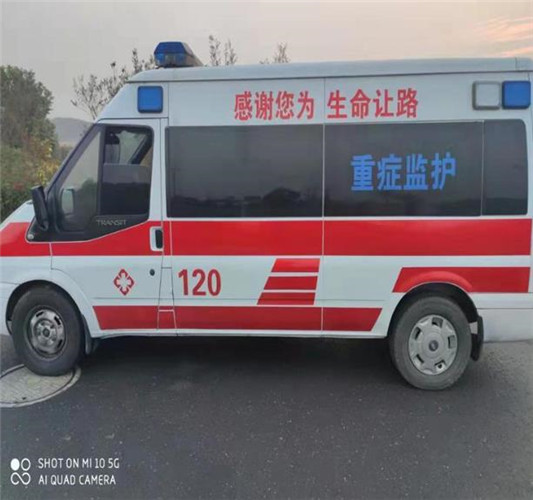 易县救护车出租服务案例3